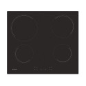 Candy Idea CH64CCB/4U2 Black Built-in 59 cm Ceramic 4 zone(s)