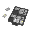 SmallRig 3192 memory card case 15 cards Polycarbonate (PC), Silicone Black