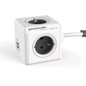 Allocacoc PowerCube Extended USB E(FR), 1.5m power extension 4 AC outlet(s)