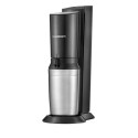 SodaStream Crystal 3.0 Metal, Stainless steel Black