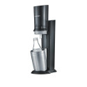 SodaStream Crystal 3.0 Metal, Stainless steel Black