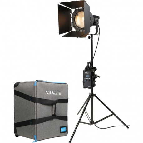 Nanlite Forza 300B II Bicolor & Nanlite FL-20G Kit in trolly case