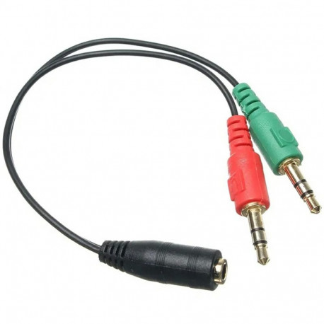 AK268A adapterkaabel mini jack kõrvaklapid