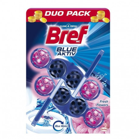 BREF WC Blue Aktiv värske lillelõhn 2x50g