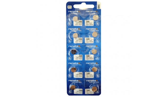Batteries Renata 346 (SR712SW) 10 pcs.