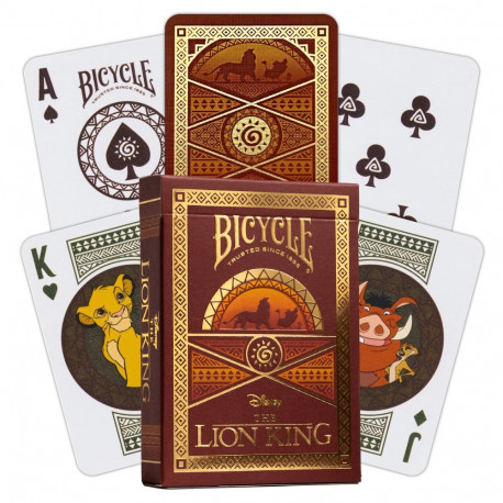 Playing Cards Bicycle Disney Lion King