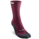 Injinji Hiker Crew Half-Length Women's Hiking Socks (Purple And Grey) XS/S