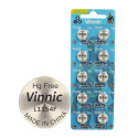 Batteries Vinnic G13 LR1154 10 pcs.