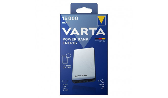 External Battery (Powerbank) Varta Power Bank Energy 15000mAh 57977