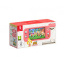 Nintendo Switch Lite Coral + Animal Crossing