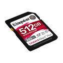 Kingston Canvas React Plus SDXC 512 GB Class 10 UHS-II/U3 V60 Card (SDR2V6/512GB)