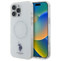 US Polo USHMP16XHOCLDPW iPhone 16 Pro Max 6.9" white IML Ring MagSafe