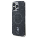 US Polo USHMP16XHOCLDPK iPhone 16 Pro Max 6.9" black IML Ring MagSafe