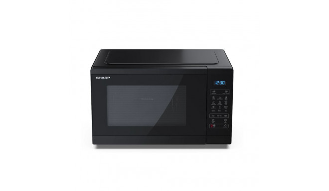 Sharp | Microwave Oven with Grill | YC-MG252AE-B | Free standing | 25 L | 900 W | Grill | Black