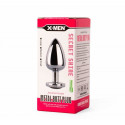 Korek analny Secret Shine Red Heart 7,1cm X-MEN