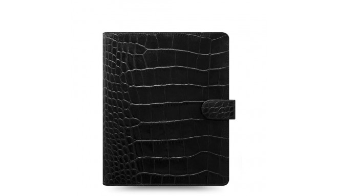 Filofax - Classic Croc A5  Ebony (tumepruun)