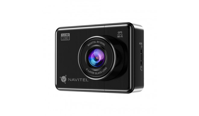 Navitel R9 DUAL Wi-Fi kahekanaliline Full HD pardakaamera helisalvestiga
