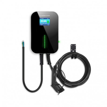 Extralink elektriauto laadija BS20-BC-22kW-APP Type 2 32A 22kW 3-faasiline LCD-ekraan APP 6,1m