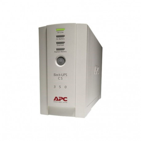 APC Back-UPS, 350VA/210W, Tower, 230V, 4x IEC C13 Outlets , User Replaceable Battery