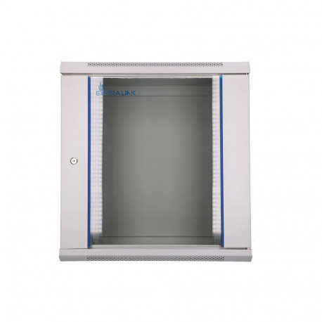 Extralink rack-kapp 12U 600x600 seinale paigaldatav, hall