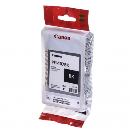 Canon PFI-107BK originaal must tindikassett 1 tk