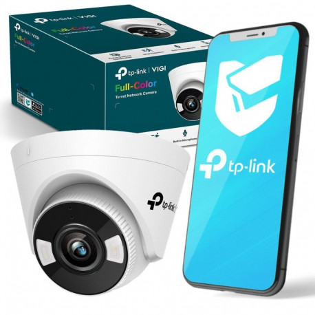 TP-LINK VIGI 3MP täisvärviline võrgukaamera VIGI C430 dome 3 MP 2,8 mm Power over Ethernet (PoE) H.2