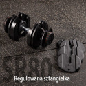 ADJUSTABLE DUMBBELL HMS SR80 40KG