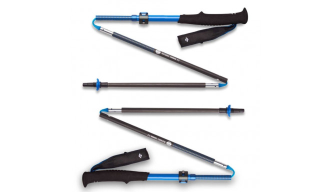 Black Diamond Distance Carbon FLZ Poles Ultra Blue Trekking Poles