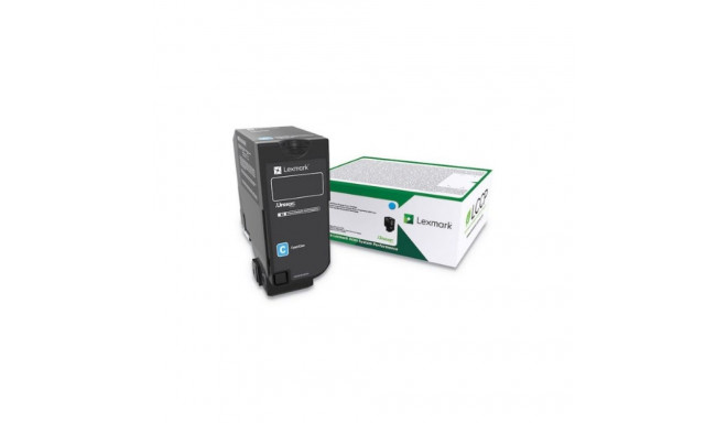 Lexmark 84C2HCE originaal tsüaan toonerkassett 1 tk