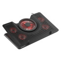 GENESIS Oxid 550 laptop cooling pad 43.9 cm (17.3") 2800 RPM Black