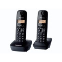 Panasonic KX-TG1612FXH telephone DECT telephone Caller ID Black