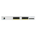 Cisco Catalyst 1000-24T-4G-L Network Switch, 24 Gigabit Ethernet (GbE) Ports, four 1 G SFP Uplink Po