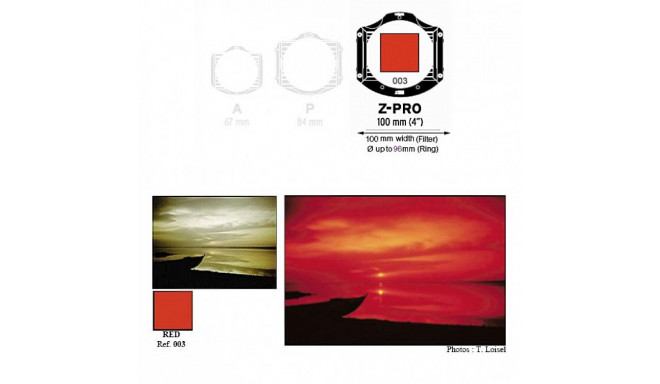 Cokin filter Z003 Red