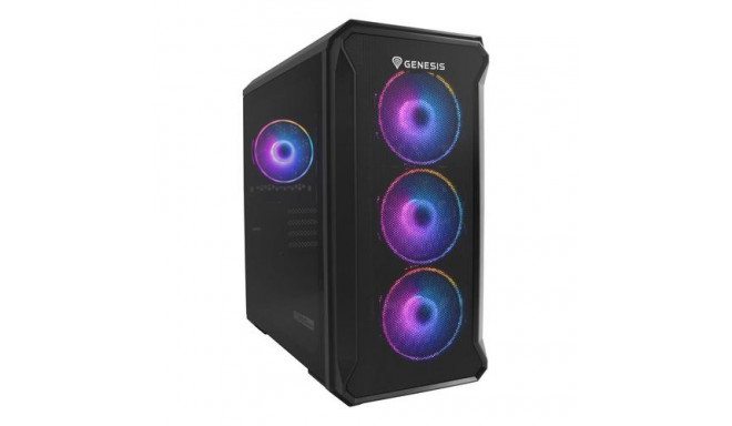 GENESIS Irid 503 ARGB Micro Tower Black, Transparent