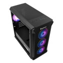 GENESIS Irid 503 ARGB Micro Tower Black, Transparent