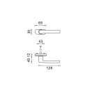 ALU. WINDOW HANDLE BLACK JGLAWHY01-3