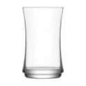 Set of glasses LAV Lune 365 ml Glass 6 Pieces (8 Units)