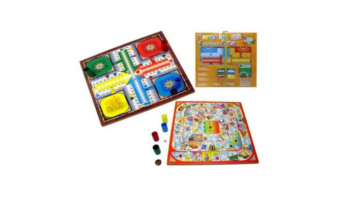 Parchís and Oca Board (41 x 41 cm)