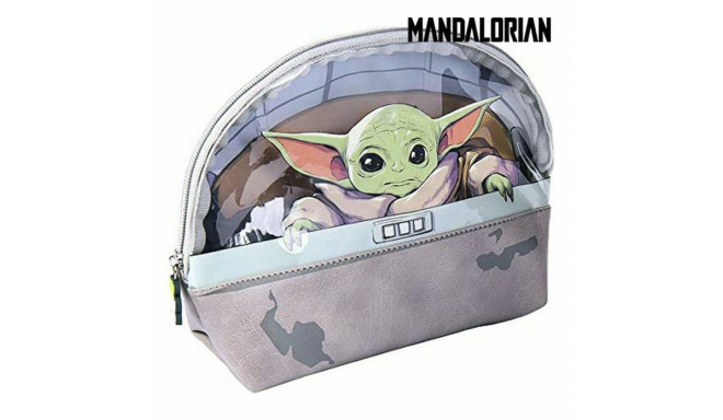 Toiletry bag The Mandalorian, white