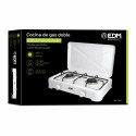 gas stove EDM White Metal 46 x 30 x 12 cm