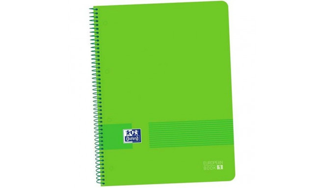 Notebook Oxford Live&Go Green A4 5 Pieces