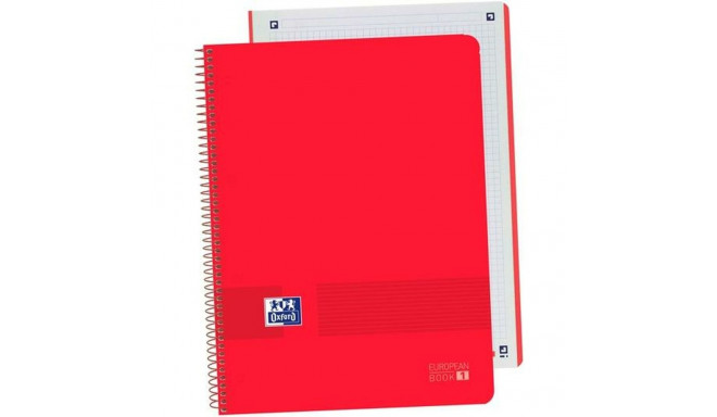 Notebook Oxford Live&Go Red A4 5 Pieces