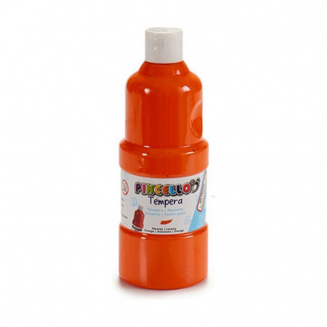 Tempera Pincello Orange 400 ml (6 Units)