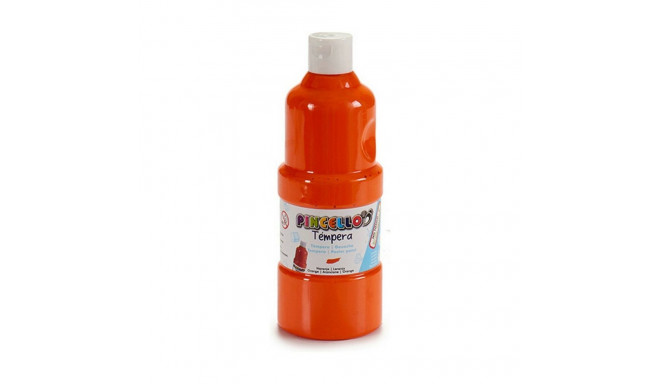 Tempera Pincello Orange 400 ml (6 Units)