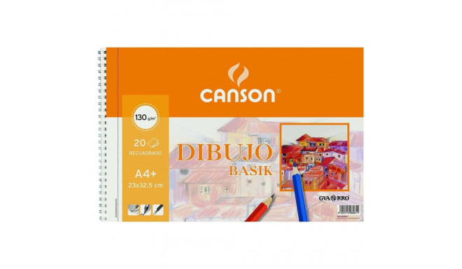 Блокнот Canson Basik С коробкой микроперфорированная 130 g/m²