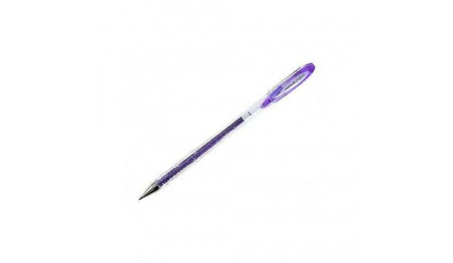 Liquid ink pen Uni-Ball Sparkling UM-120SP Violet 0,5 mm (12 Pieces)