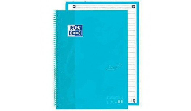 Notebook Oxford European Book School Pastel Blue A4 5 Pieces