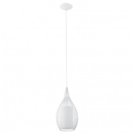 HANGING LAMPEGLO RAZONI 19 CM WHITE