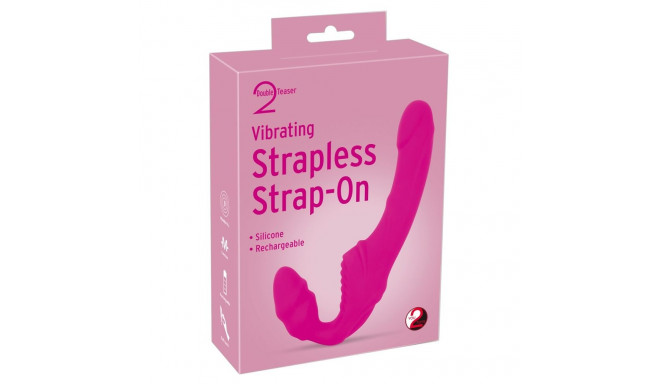Strapless Strap-on z wibracjami