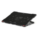 PLATINET LAPTOP COOLER PAD 5 FANS 1500 RMP 2USB BLACK